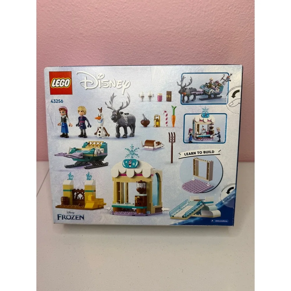 LEGO Disney Frozen Anna's Sleigh Adventure 43256 Building Toy 192 Pcs Ages 4+